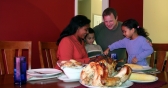 family having a meal