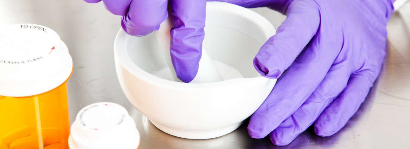 Pharmacy - Mortar and Pestle Closeup